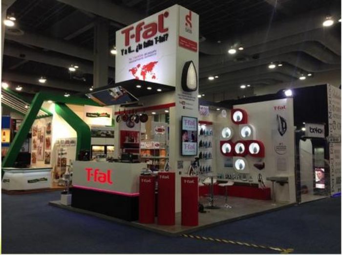 expo WalMart 2014 Stand T-Fal