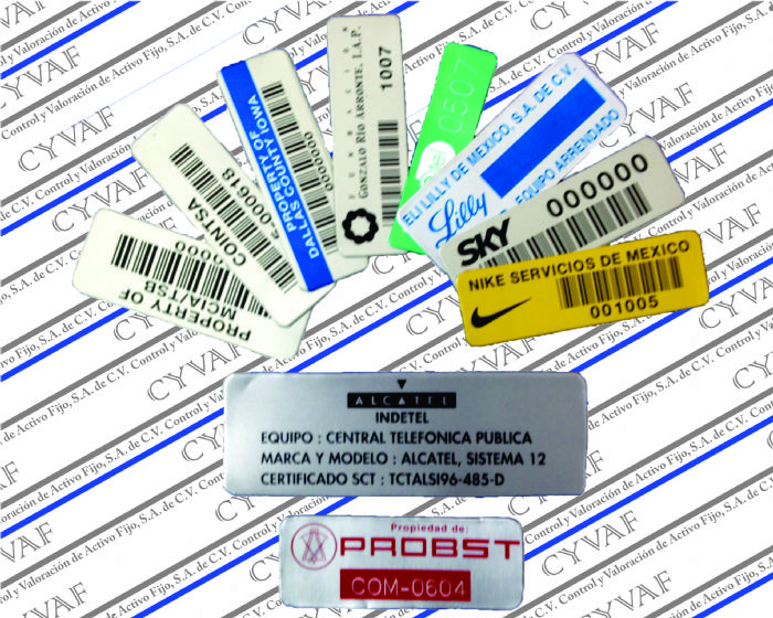 Etiquetas de Foil de Aluminio