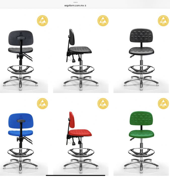 SILLAS ESD 