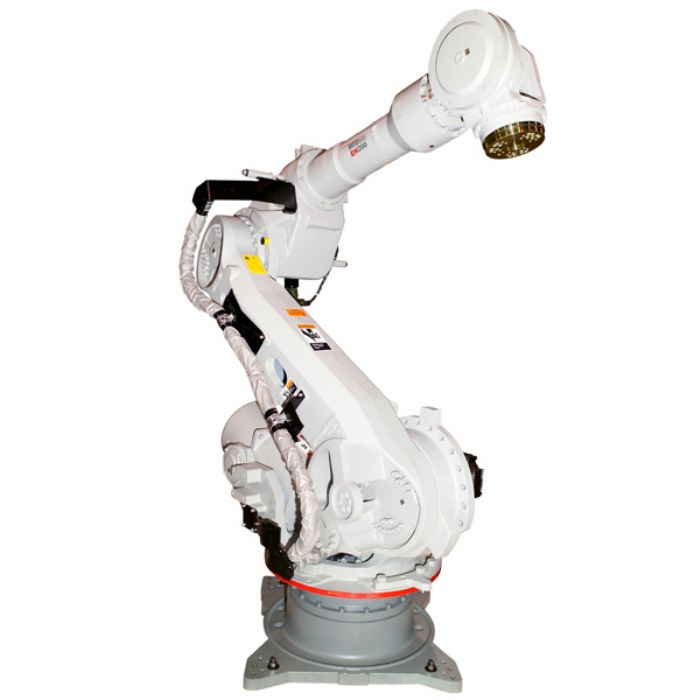 Robots industriales Motoman para soldadura, corte, pintura, manejo de materiales y otras aplicaciones con capacidades de carga de 3 a 800 kgs