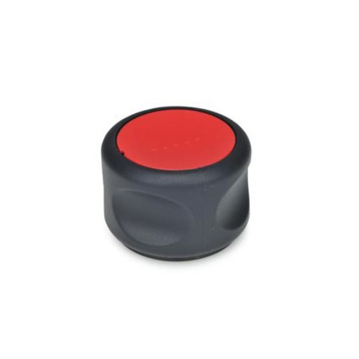  Perillas de agarre suaves Ergostyle® Plástico tecnopolímero, con núcleo de acero inoxidable