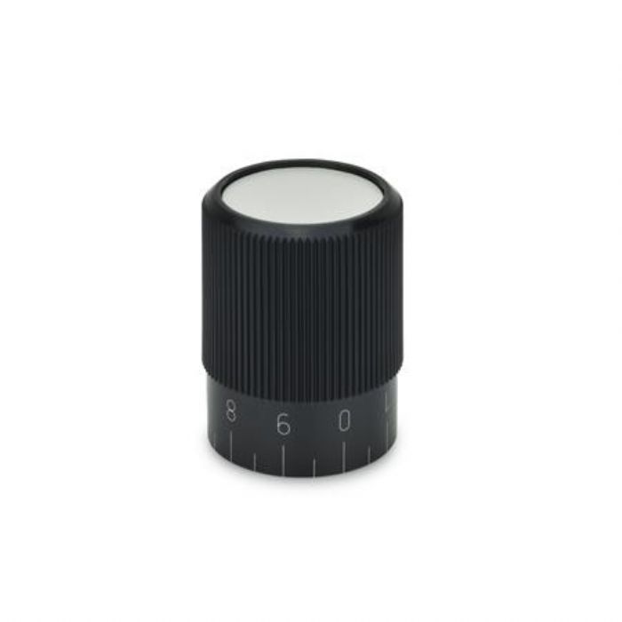  Perillas de control graduables Plastico