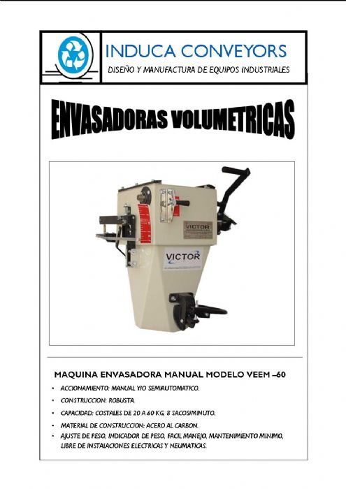 ENVASADORAS  VOLUMETRICAS