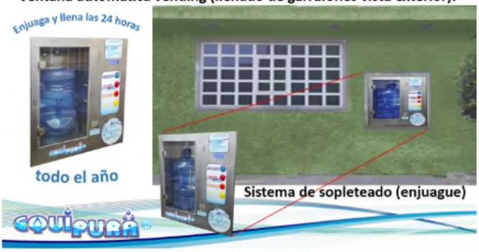 Ventana vending exterior   