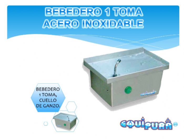 Bebedero de una toma 