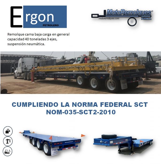 REMOLQUE CAMA BAJA