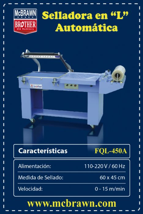 Selladora en "L" FQL-450A