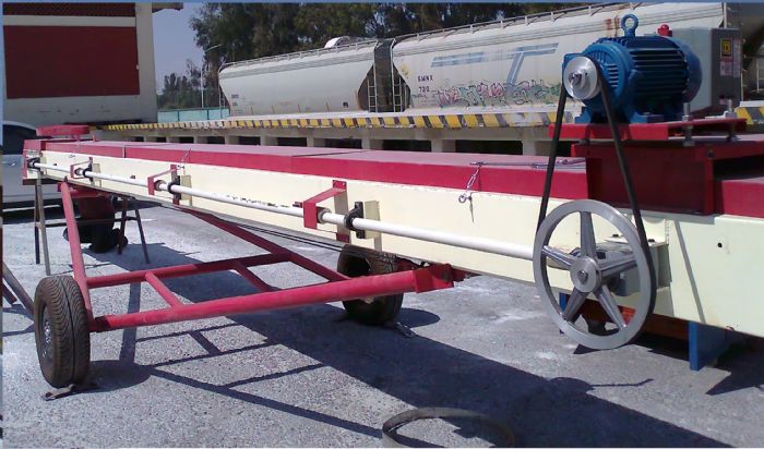 Fabricación de equipos transportadores de banda.