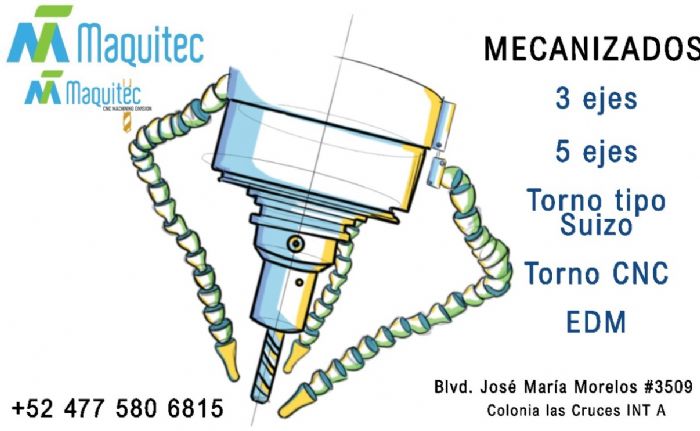 Mecanizados 3 & 5 ejes
