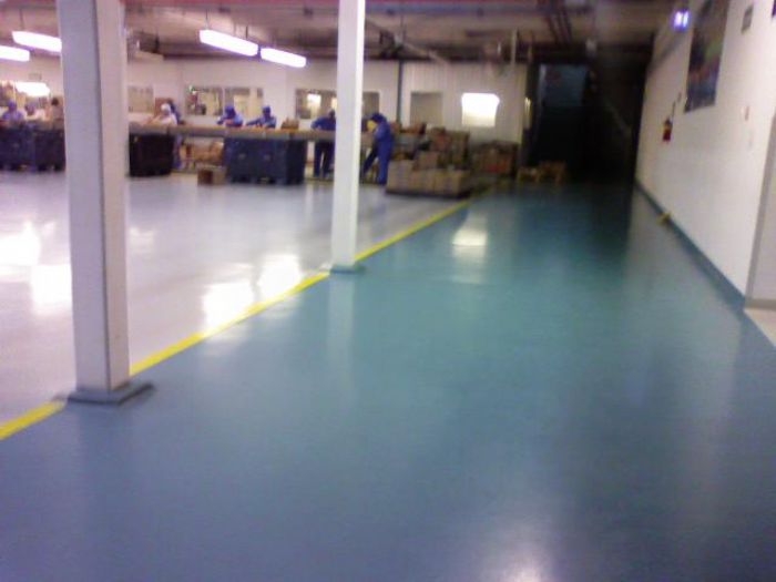Belzona Recubrimiento Piso Linea Seguridad