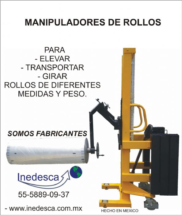 MANIPULADOR DE ROLLOS