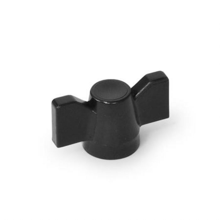 Tuercas de mariposa Nylon plastificado, con inserto roscado