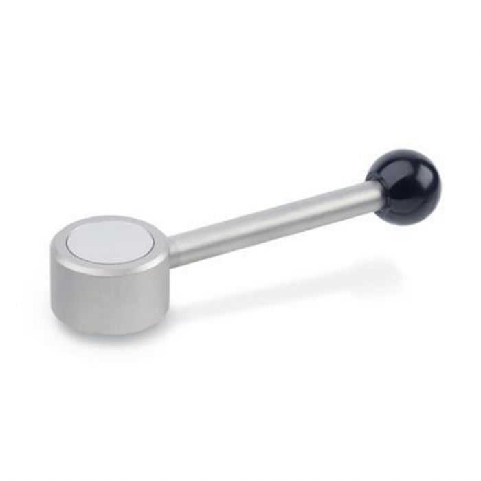  Manijas ajustables planas Acero inoxidable, tipo roscado