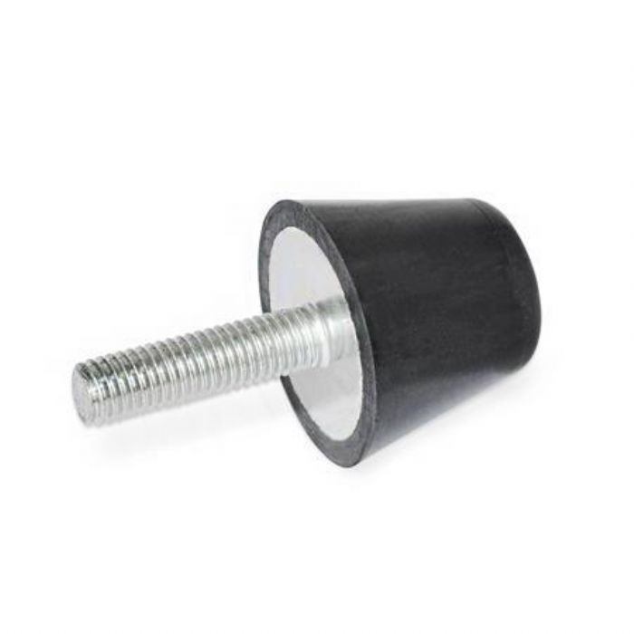  Soportes de absorción de vibración/impacto Tipo cónico, con componentes de acero, espárrago roscado
