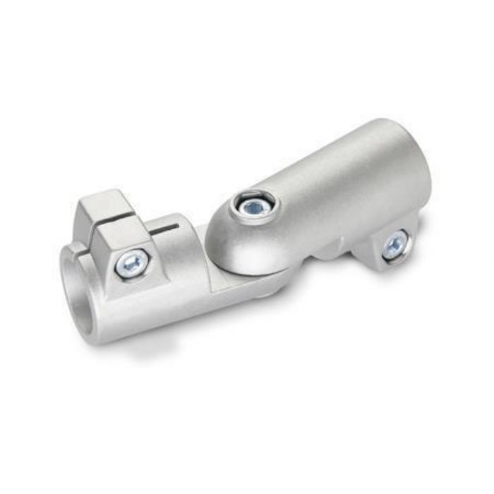 Articulaciones de conectores para abrazaderas giratorias Medidas métricas, aluminio