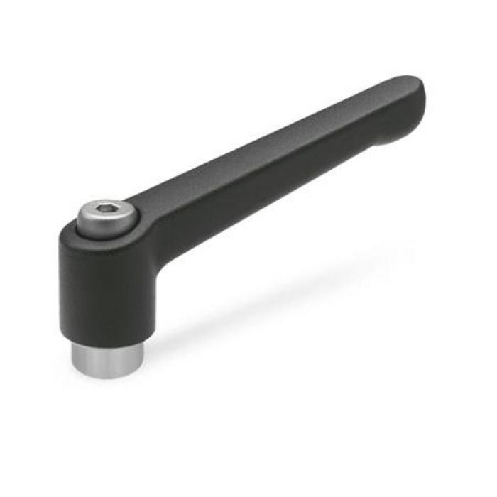 Manijas ajustables de zinc fundido a presión Tipo roscado con componentes de acero inoxidable