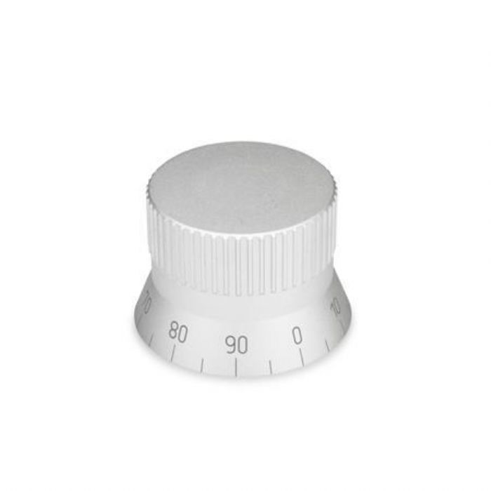 Perillas de control moleteadas Medidas métricas, de aluminio, con tornillo prisionero Allen 