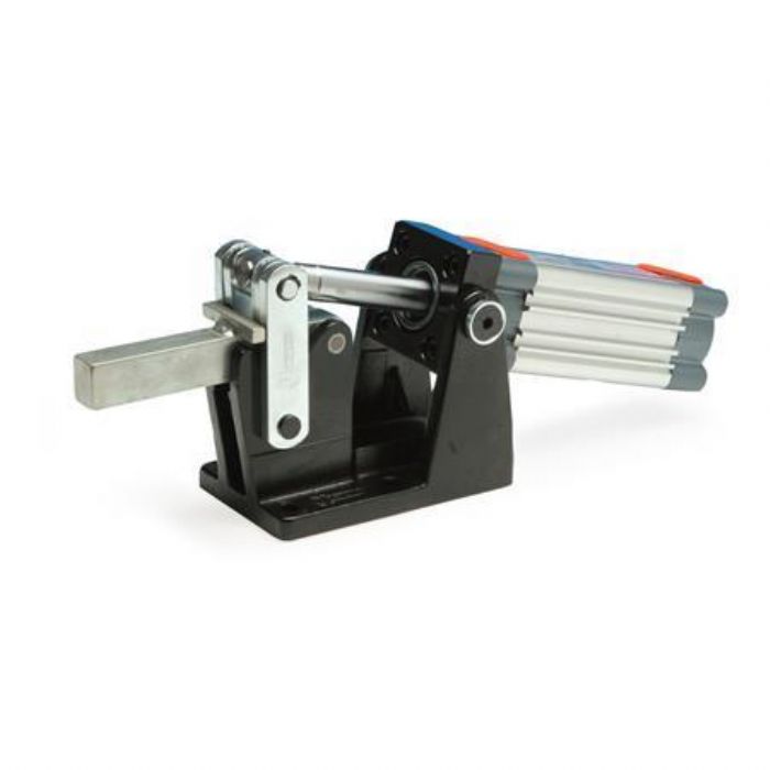 Abrazaderas de palanca neumáticas de uso pesado Acero, con base de montaje horizontal, con pistón magnético