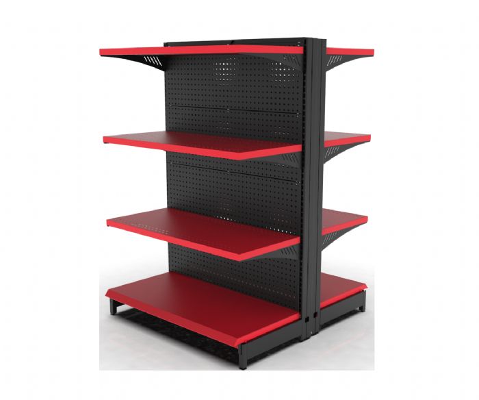 Central retail shelving