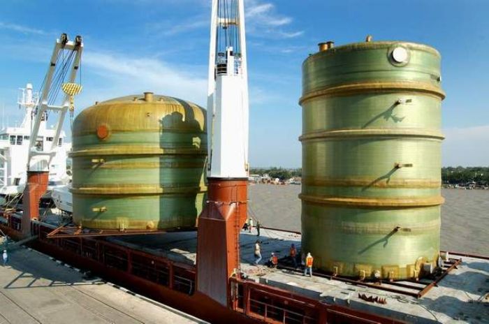 Tanques de fibra de vidrio
