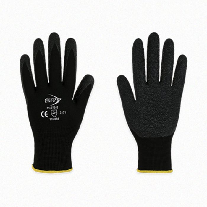 Guantes De Nylon Con Látex