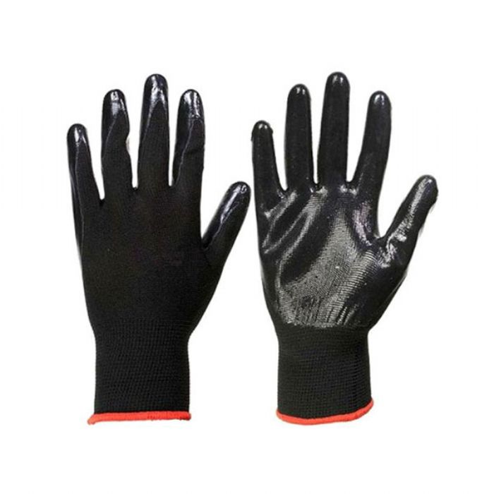 Guantes De Nylon Con Nitrilo En Palma