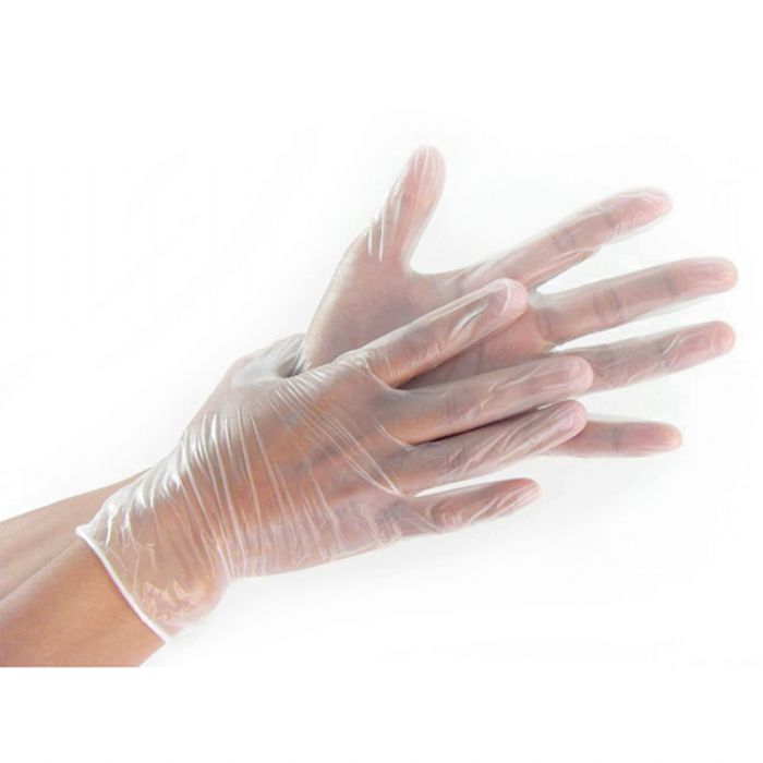 Guantes de Vinil Transparente