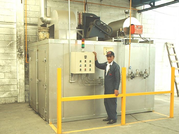 HORNO DE CURADO TIPO BATCH
