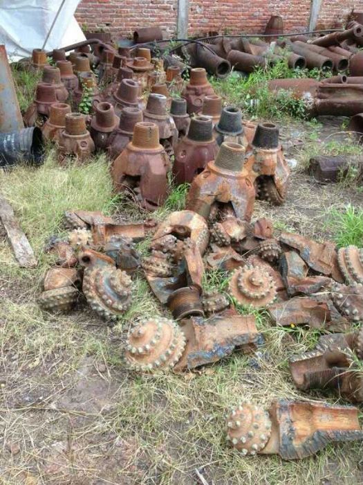 Scrap de barrenas y martillos de perforación
