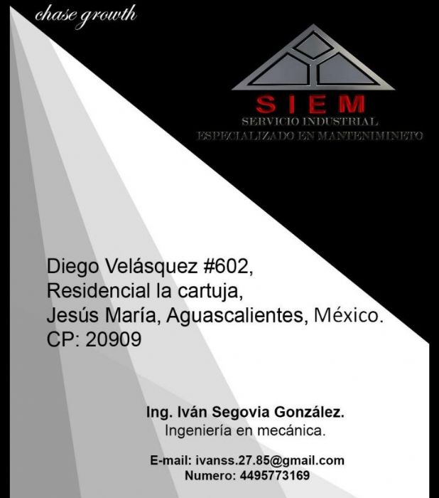 Servicios industriales especializado en mantenimiento 