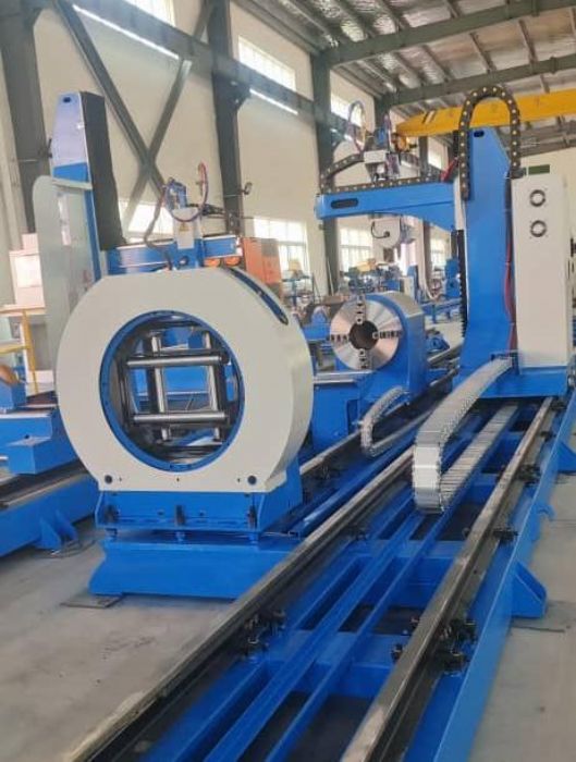 All-in-one CNC Plasma Pipe Cutting And Profiling Machine for Round, Square Tube & Steel Sections