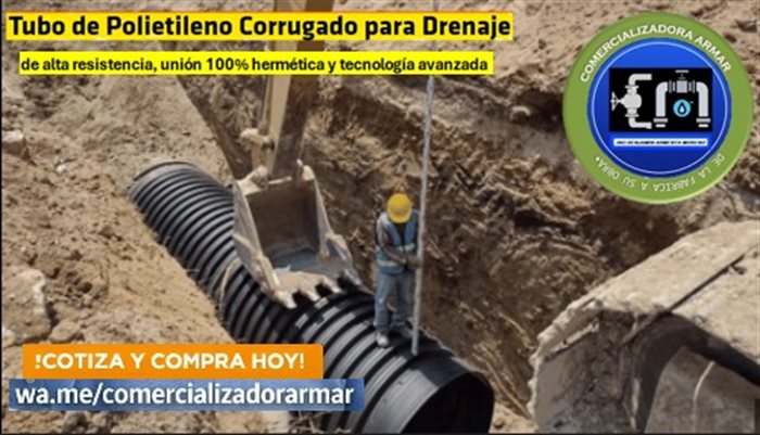 tuberias de polietileno corrugadas