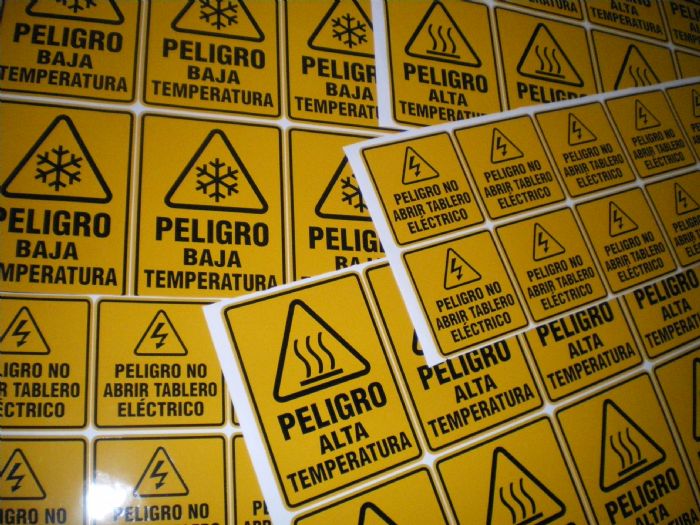 ETIQUETAS DE SEGURIDAD INDUSTRIAL