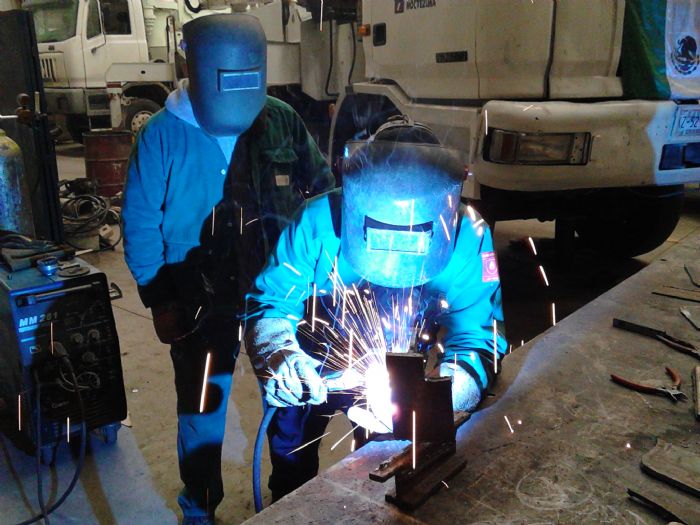 inspección de soldadura
