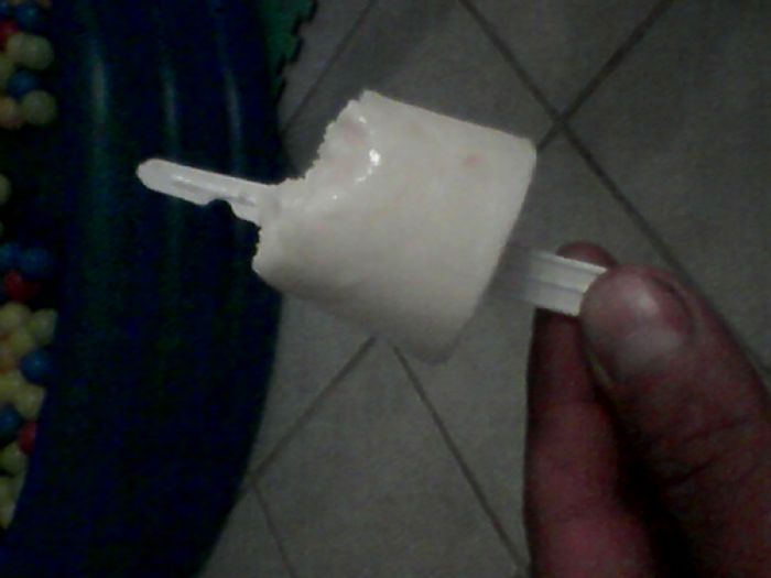 Palito hecho de plástico para fabricar paletas de hielo, caramelo o chocolate