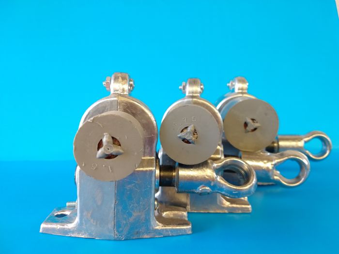 Maquinas para toldos enrollables chica buje polietileno para tubo de 1 1/2", 1 3/4" y 2"