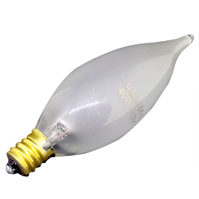 Foco Vela Punta Curva 40w (ca1040)