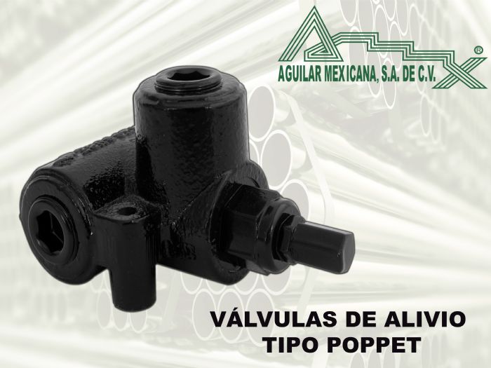 VALVULAS DE ALIVIO TIPO POPPET