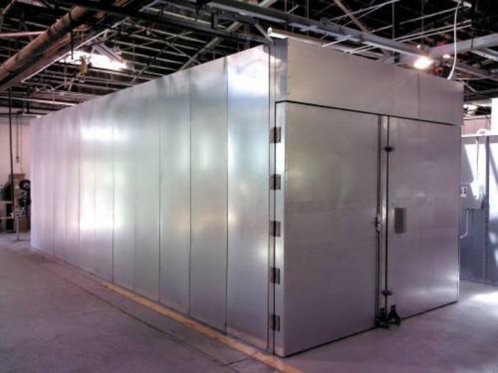 Horno de tratamiento termico de tarimas