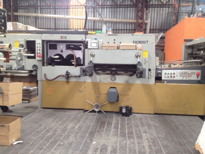 Suajadora/ Estampadora Automatica Bobst Sp 1260 Autoplatine