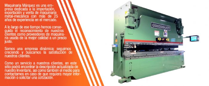 VENTA DE TORNOS, FRESADORES, Y MAQUINAS METALMECANICAS 