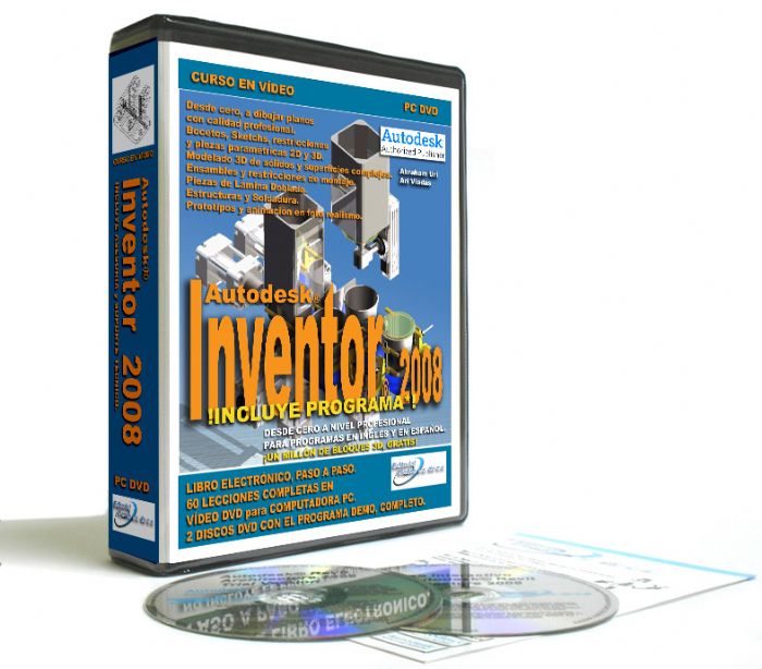 Autodesk Inventor Clásico. Curso en Video.