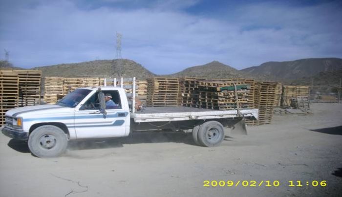 Tarima de Madera Reciclada 42"x42"