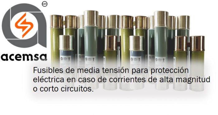 Fusibles de media tensión