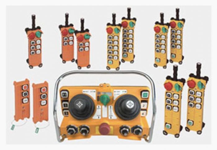 Kit de control remoto grua viajera con componentes