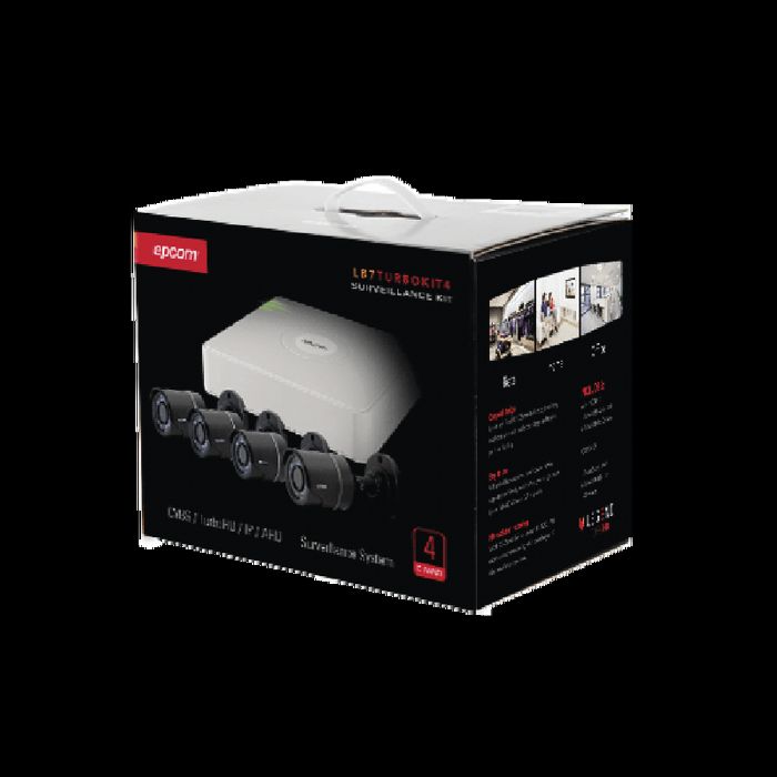Kit completo de 4 cámaras