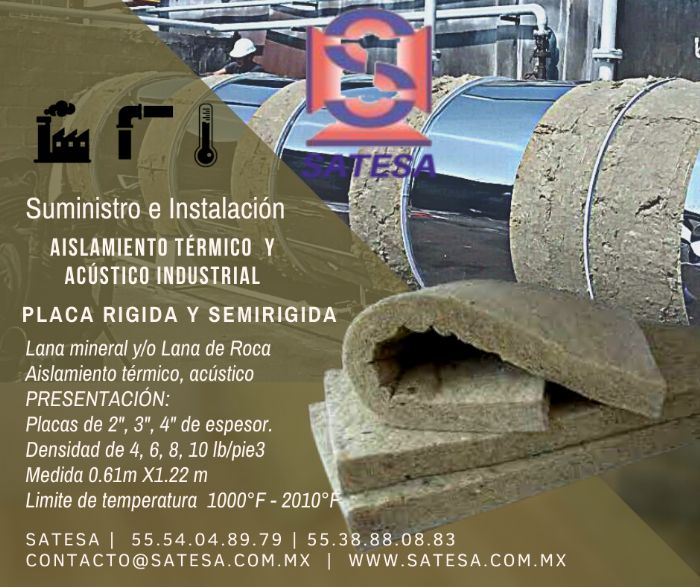 Lana Mineral Placa, Colcha Preformados