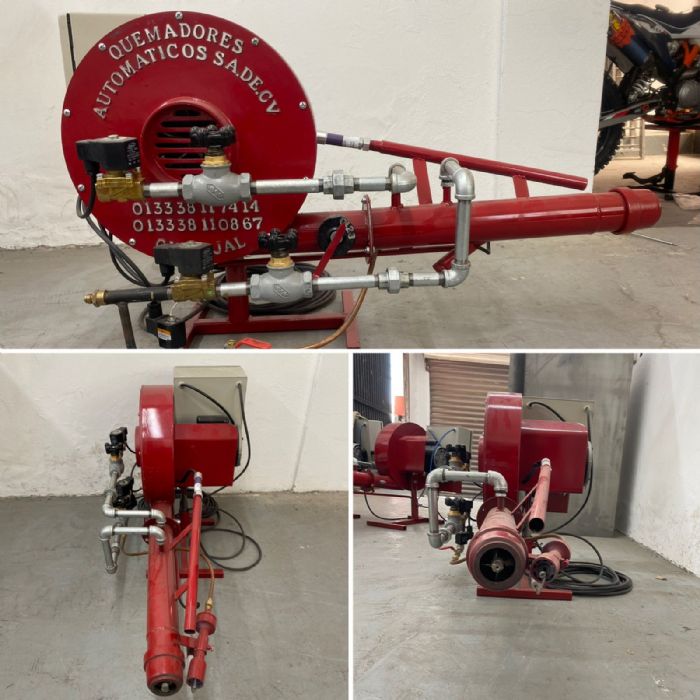 Quemador automatico mixto con turbina de 16"
