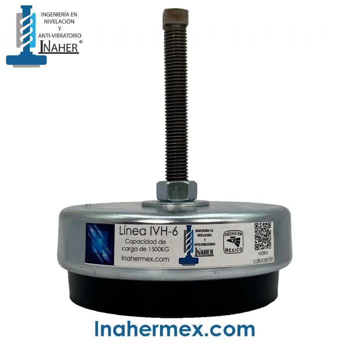 Nivelador Antivibratorio  Línea IVH-6 para1800 KG
