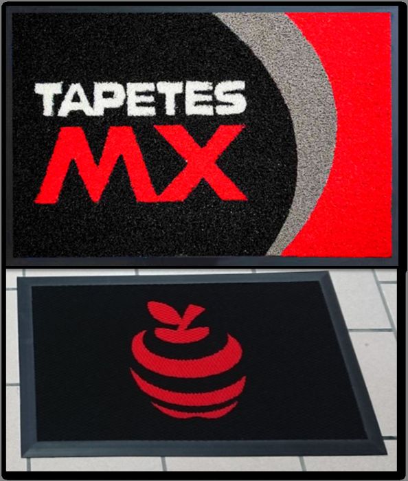 Tapete con logotipo para entradas